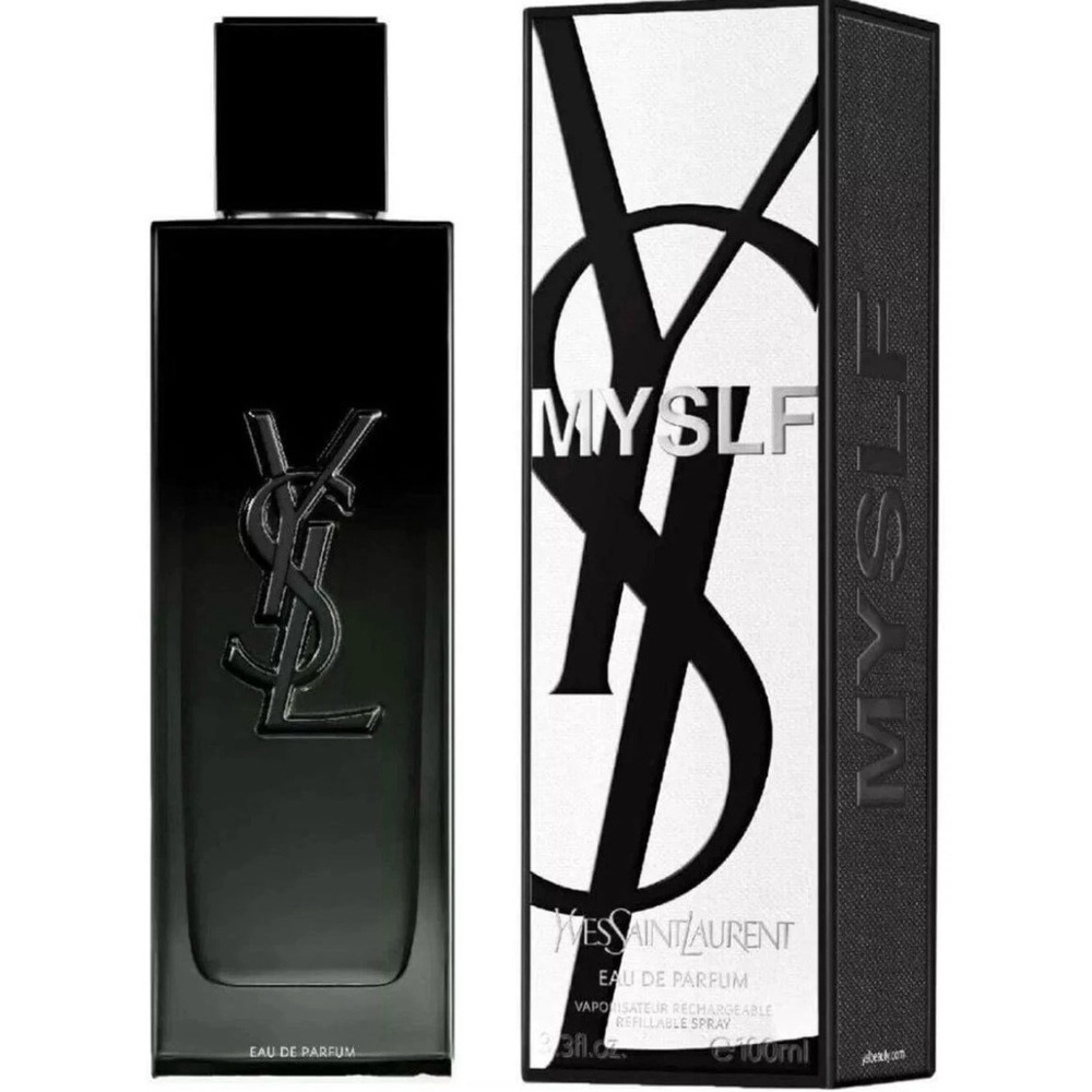 Yves Saint Laurent Black and Silver MYSLF Fragrance